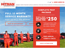 Tablet Screenshot of hitman.com.au