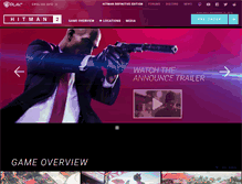 Tablet Screenshot of hitman.com